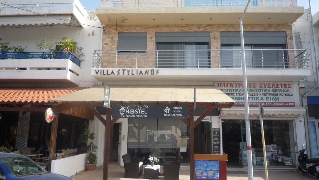Hostel Stylianos Kissamos Bagian luar foto